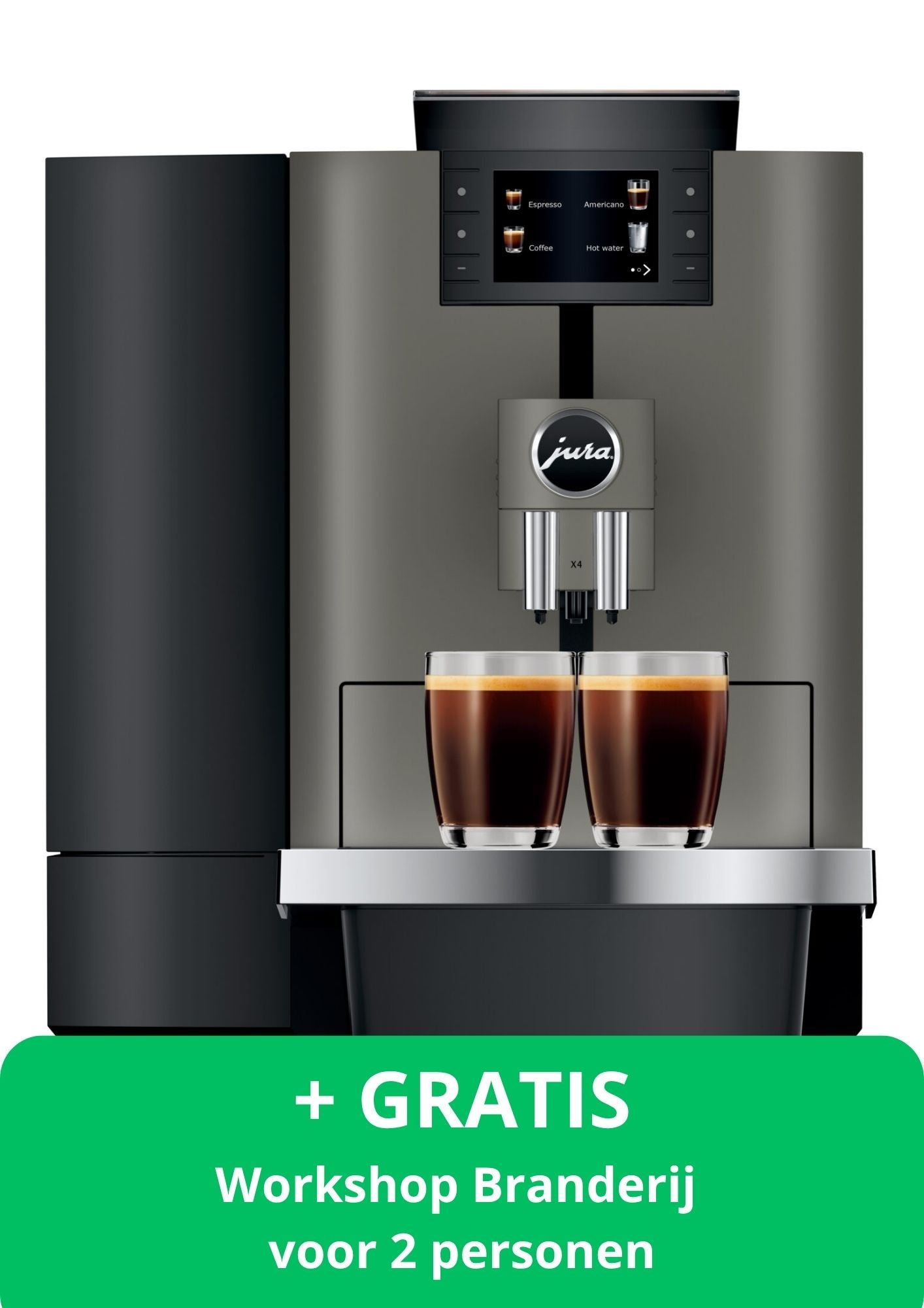 JURA X4 + Workshop branderij +Proefpakket