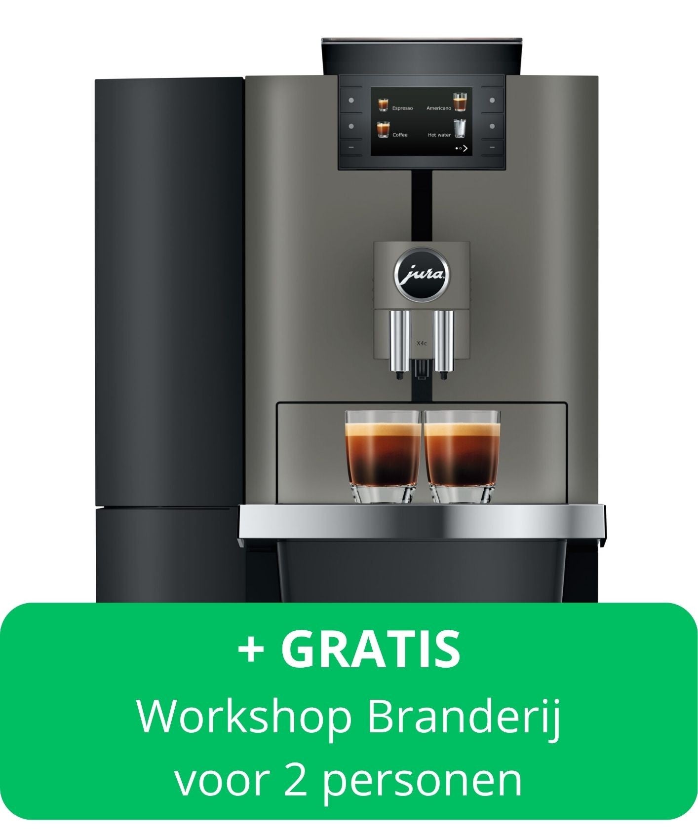 JURA X4c + Workshop branderij +Proefpakket