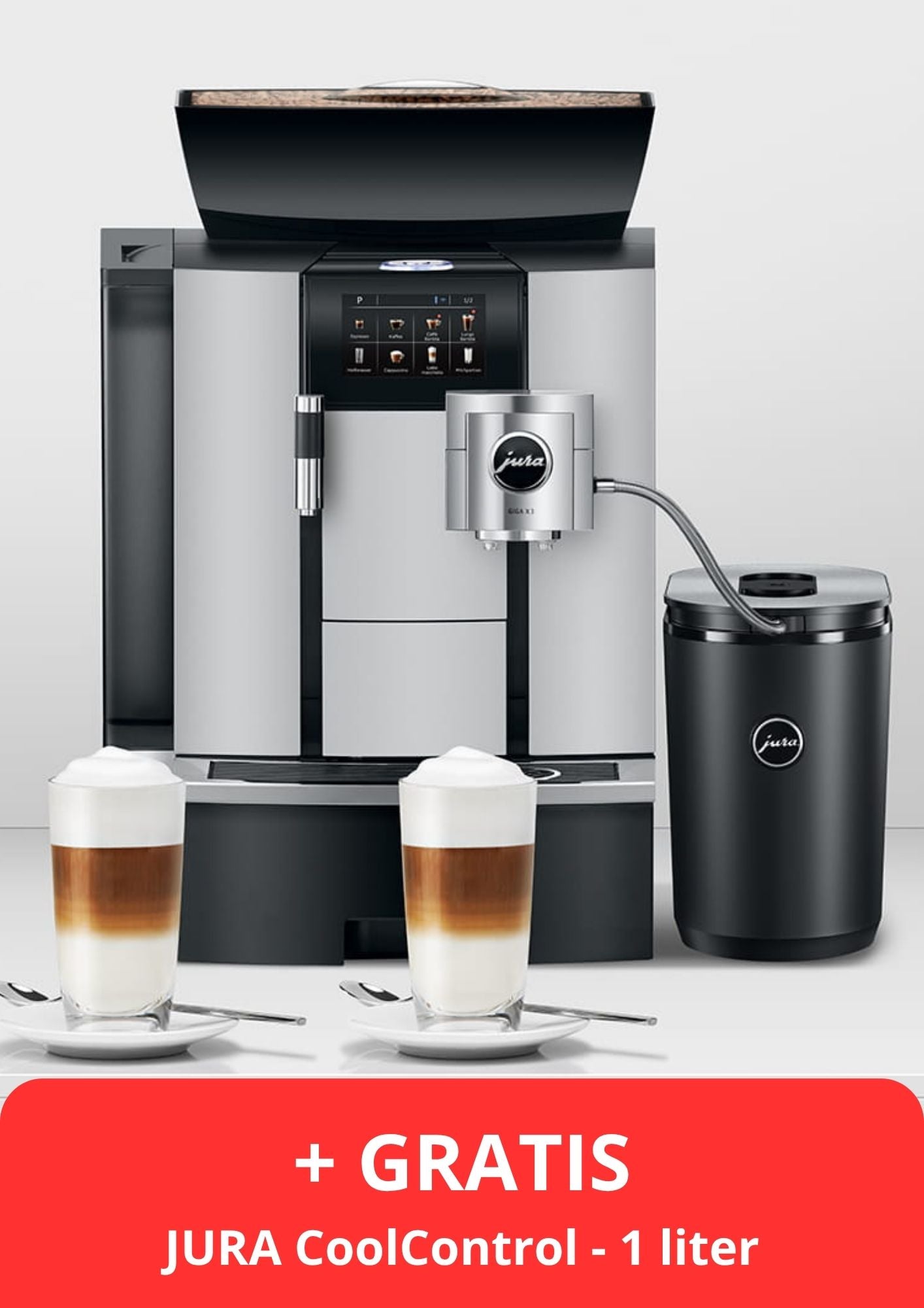 JURA GIGA X3 + CoolControl + Melkslangetje + Proefpakket